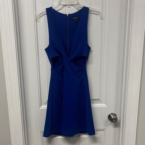 Express Women's Royal Blue Mini Dress